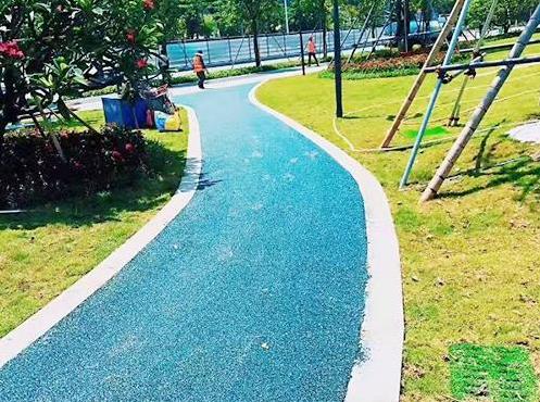 彩色防滑路面 彩色防滑路面